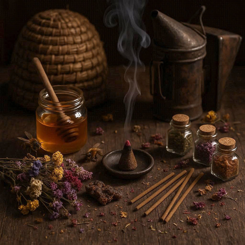 A Beekeeper’s Incense Making Workshop